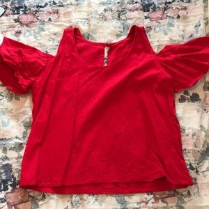 Cute red top! Custom made